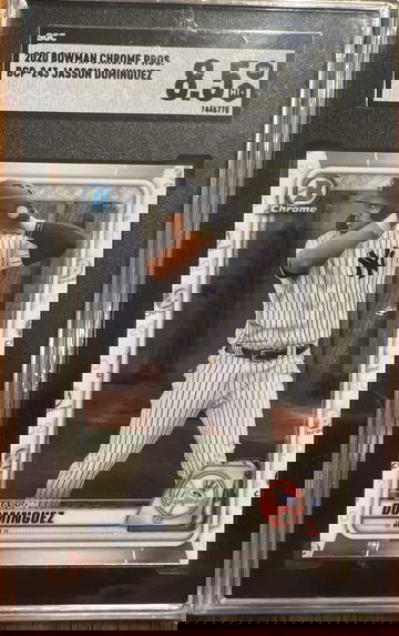 2020 Bowman Chrome Jasson Dominguez BCP-243 SGC 8.5