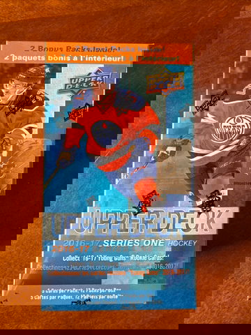 2016-17 upper deck hockey blaster box