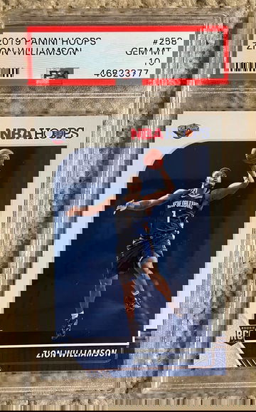 2019 Panini Hoops Zion Williamson Rookie RC #258 PSA 10 