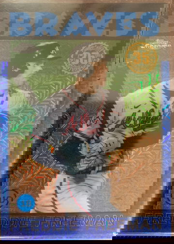 2021 35th Anniversary Freddie Freeman Blue Mojo /150