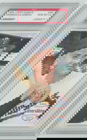 1964 Topps Giants (Now Retired) #3 PSA Registry Set Break. #38 Harmon Killebrew PSA 10