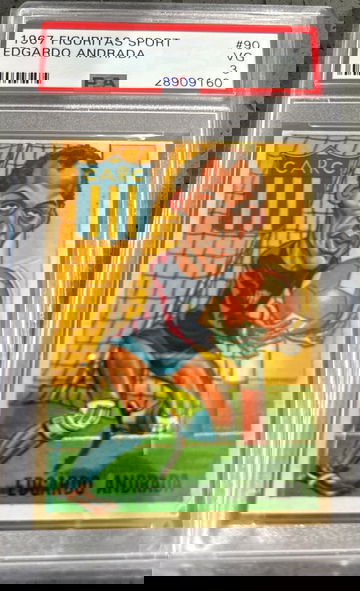 1967 Figuritas Sport Edgardo Andrada PSA 3