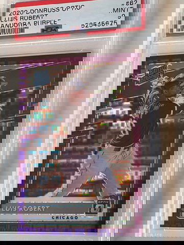 2020 Donruss Optic Luis ROBERT pandora purple /99