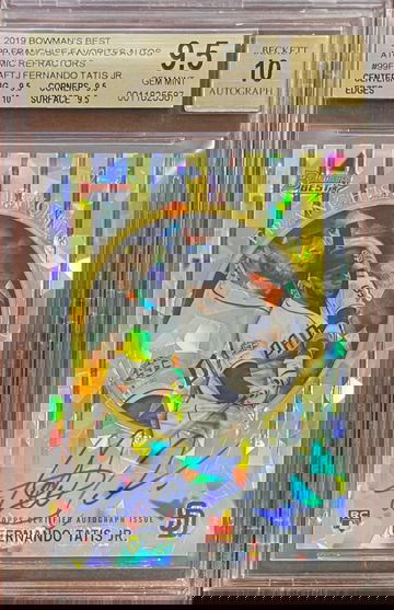 Fernando Tatis Jr RC 2019 Bowman’s Best Atomic Refractor /25