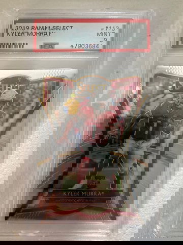 Kyler Murray 2019 Select Premier Level PSA 9