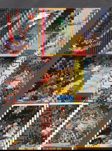 Karl Malone NBA Basketball Card Lot (14) - HOF Jazz Nice Variety