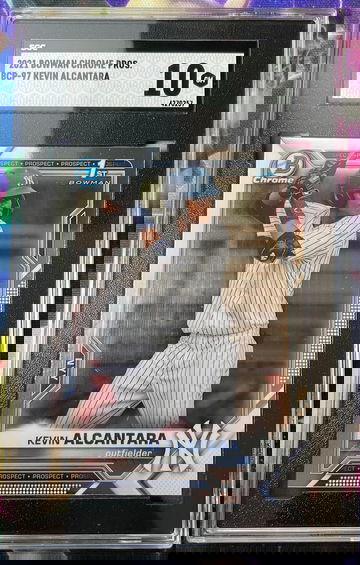 2021 Bowman Chrome BCP-97 Kevin Alcantara SGC 10