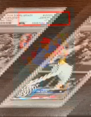 2018 Topps Update Juan Soto PSA 10