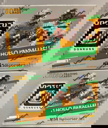 2020 Optic Football Blaster Box lot of 2