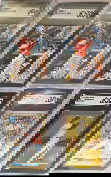 Yordan Alvarez - all 4 cards included 