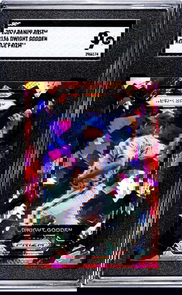 2024 Panini Prizm #156 Dwight Gooden Red Ice Prizm SGC 9