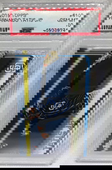 Fernando Tatis Jr 2019 Topps RC #410 PSA 10 Gem Mint