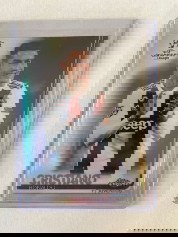 Christiano Ronaldo 2018-19 Topps Chrome Variations Silver Refractor SSP