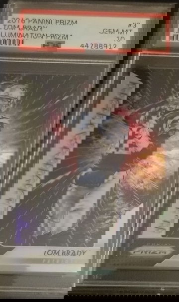 2016 Panini Prizm Tom Brady Illumination PSA 10