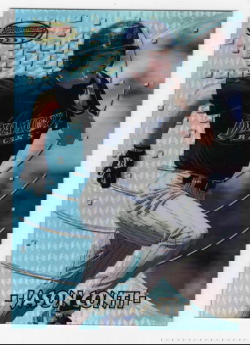 1997 BOWMAN'S BEST REFRACTOR ROOKIE JASON CONTI # 196 3 CARS LOT