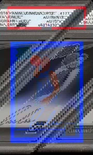 2018 Optic Holo Luka Doncic RC Auto PSA
