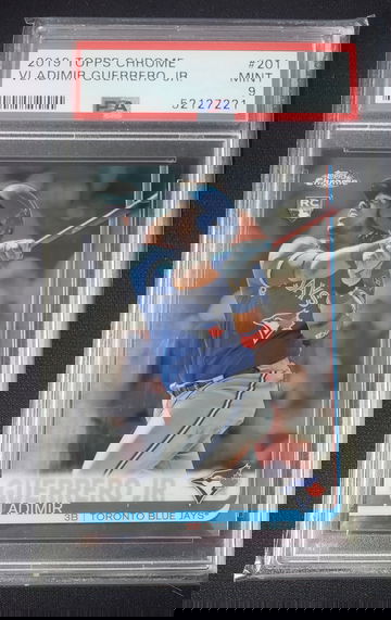 2019 Topps Chrome #201 Vladimir Guerrero Jr Psa 9 