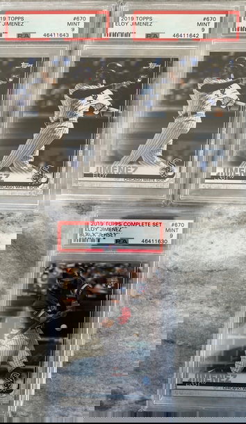 Eloy Jimenez LOT (x3 PSA 9)
