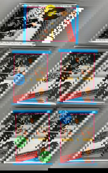 1989-1990 O-PEE-CHEE Hockey Lot 125 Each Gretzky Hart Trophy #320 Minty