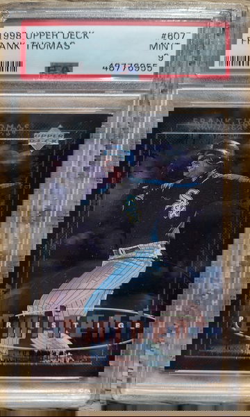 1998 Upper Deck Frank Thomas PSA 9