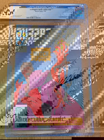 Avengers West Coast 56 CGC 9.6 White Pages