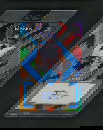 2023 Wild Card Auto Mania Tommy DeVito #AMSQ-A RC Auto