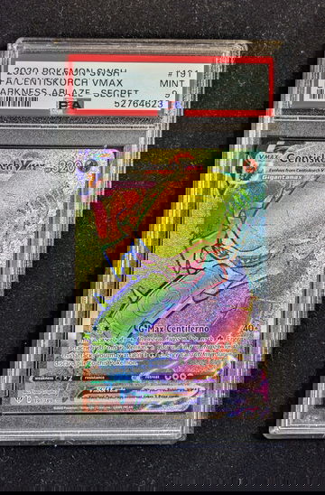 2020 Pokemon Darkness Ablaze Centiskorch Secret Rare PSA 9