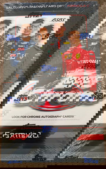 2020 Topps Chrome Formula 1 Hobby Box
