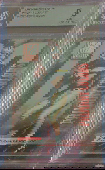 2001 Donruss Elite Primary Colors 489/975Drew Brees