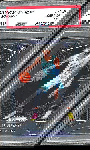 2019-20 Prizm Ja Morant PSA 10 RC