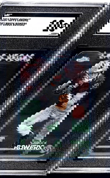 2024 Topps Chrome #207 Brock Bowers SGC 10