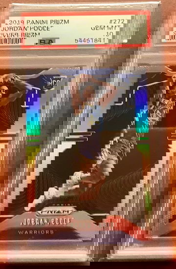 2019 Prizm Silver Jordan Poole PSA 10