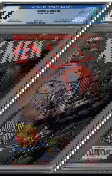 Uncanny X-Men 388 CGC 9.8 Dream's End Mystique cover