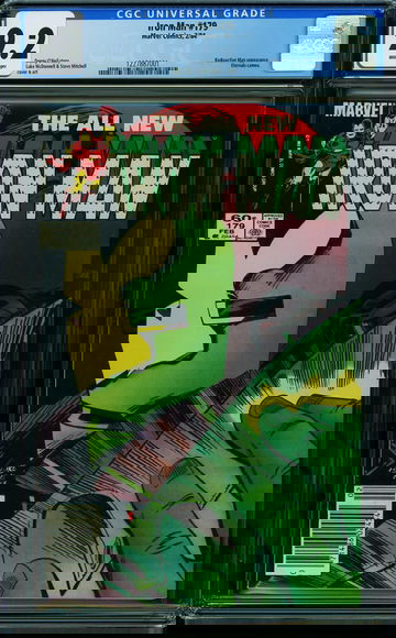 IRON MAN #179, CGC 9.2 NM-