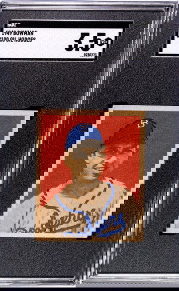 1949 Bowman Gil Hodges RC SGC 3.5