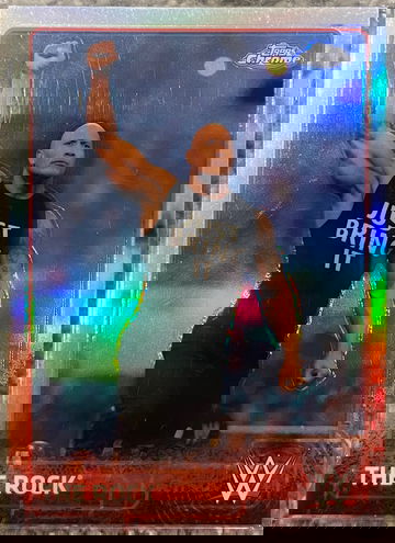 2015 Topps Chrome The Rock Refractor