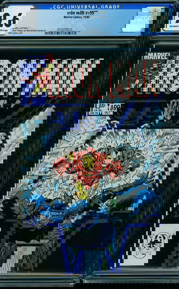 IRON MAN #199, CGC 9.6 NM+