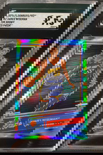 2020 Donruss Optic James Wiseman The rookies Holo Prizm SGC 9.5