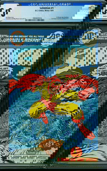 SANDMAN v1974 #1, CGC 8.0 VF