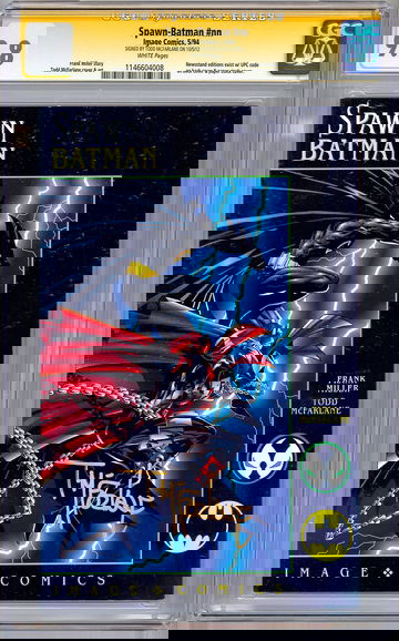 SPAWN-BATMAN #NN CGC-SS 9.8 *SIGNED TODD MCFARLANE* SPAWN CREATOR CVR & ART 1994