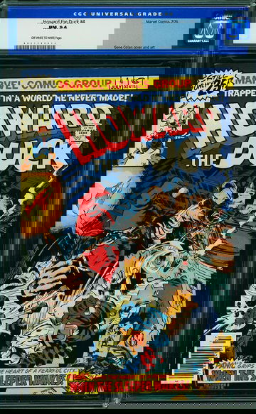 HOWARD THE DUCK #4, CGC 9.4 NM