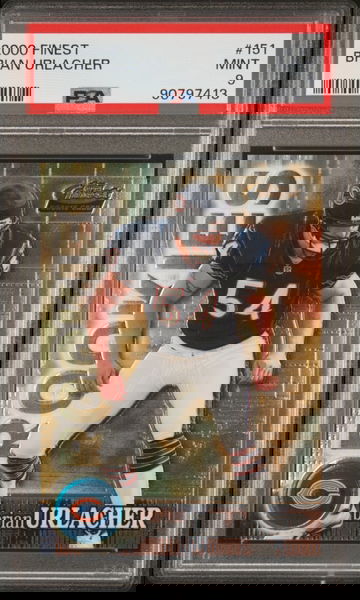 2000 Finest Brian Urlacher #151 PSA 9 Mint