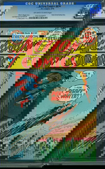 ACTION COMICS #436, CGC 9.6 NM+