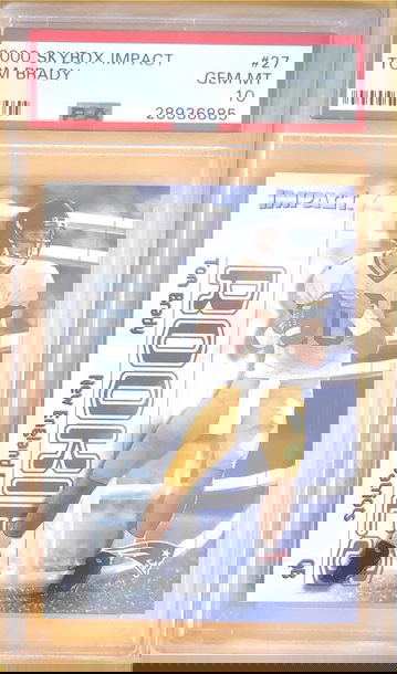 Tom Brady - Skybox Impact Rookie