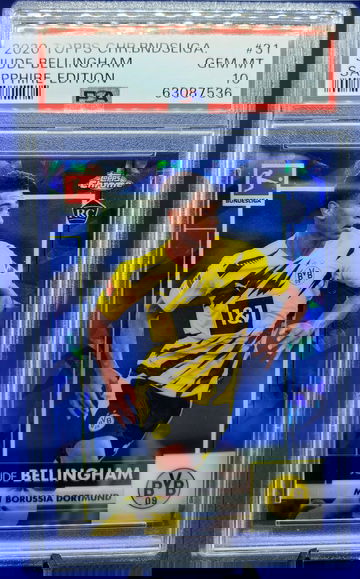 2020 Jude Bellingham Bundesliga Sapphire PSA 10