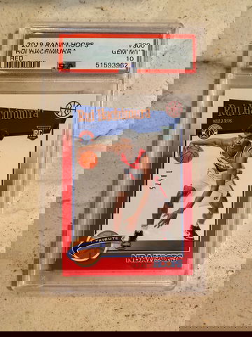 2019 Hoops Rui Hachimura Red /75 PSA 10