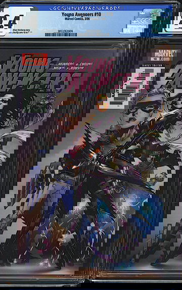 Young Avengers #10 CGC 9.4 WHITE Marvel 2006 1st Tommy Shepherd Speed