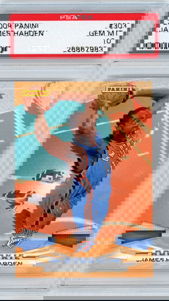 James Harden RC 2009 Panini Rookie Variation PSA 10 #303
