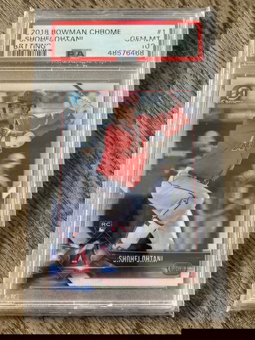 2018 Bowman Chrome Shohei Ohtani #1 PSA 10
