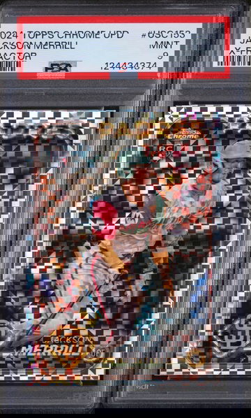 2024 Topps Chrome Update Xfractor Jackson Merrill #USC153 PSA 9